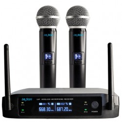 Microfones Sem Fio Leson Ls902 Digital Plus PIX NA LOJA 559